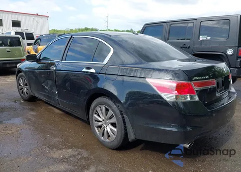 2012 Honda Accord 3.5 Ex-L из США, поврежденный, VIN 1HGCP3F81CA028235